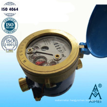 Multi Jet Liquid-Sealed Type Brass Cold Water Meter